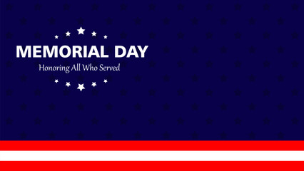 memorial day with blue background, independence day, space area, american flag