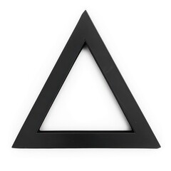 triangle icon logo design, white background