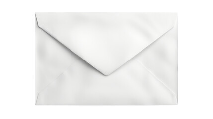 White postal envelope