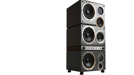 Stack audio music speaker 