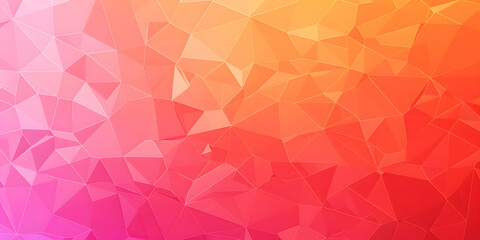 Gradient abstract background with mosaic polygonal texture