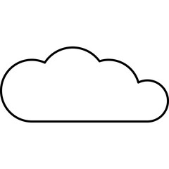 Cute Cloud Decorative Element