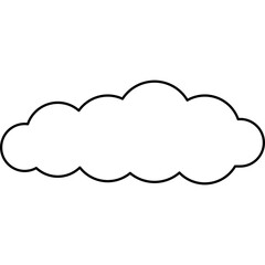 Cute Cloud Decorative Element