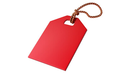 Red discount tag