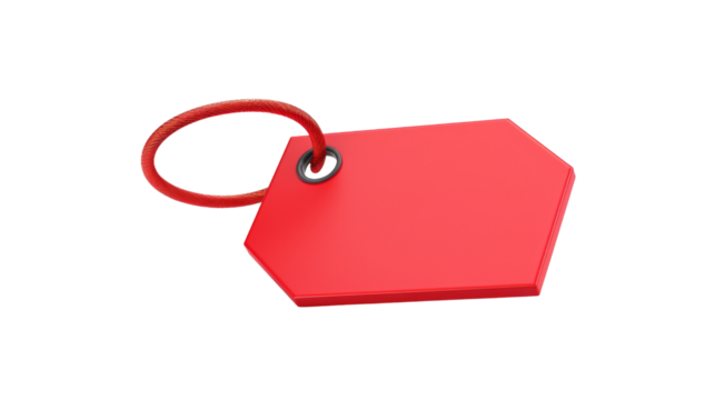 Red discount tag - Powered by Adobe