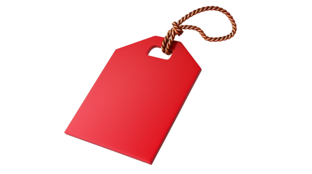 Red discount tag - Powered by Adobe