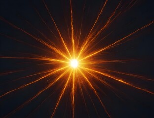 Fototapeta premium Artificial Sun. A high and clean energy ball that sustains a nuclear fusion reaction and generates hot plasma.Generated with AI