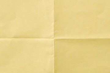Fototapeta premium Folded yellow paper texture background