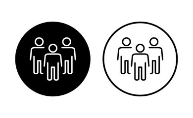 People icon set. person icon vector. User Icon vector. team symbols