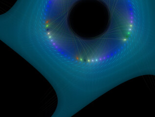 Imaginatory fractal abstract background Image