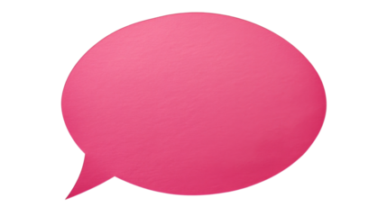 Pink blank cut out paper cardboard