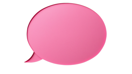 Pink blank cut out paper cardboard