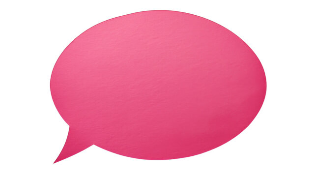 Pink blank cut out paper cardboard