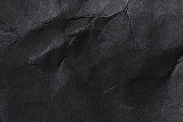 Black background, wrinkled paper texture design