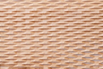 Brown background, honeycomb paper core texture design