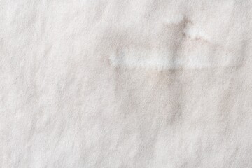 Stained white paper background, crumpled texture design