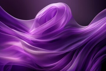 Vibrant violet abstract design offering a significant area for text, suitable for dynamic media...