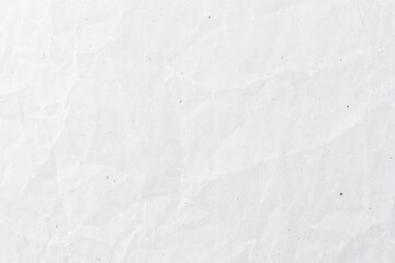 Naklejka premium Crumpled paper texture background, off white tone