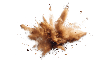 Abstract dirty explosion ground