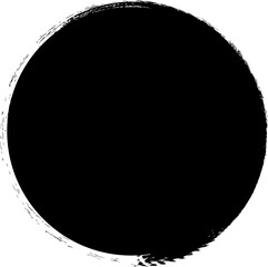 Circle brush for stamp, ink and paintbrush design