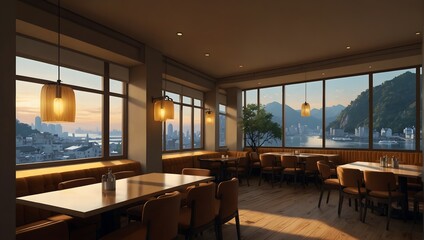 壮麗なゴールドカーテン、劇場の背景イラスト ai_generated