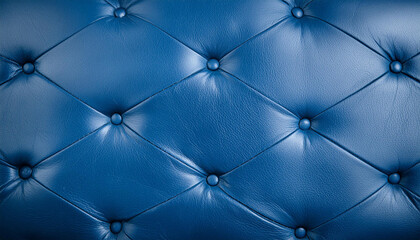 Obraz premium leather background or texture in color of dark blue design