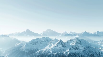 Fototapeta na wymiar alps mountains dark blue on white background