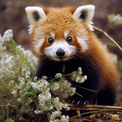 Fototapeta premium Red panda