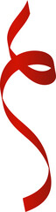 Fototapeta premium Ribbon red color. Elements for holiday