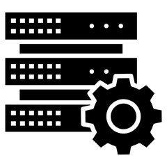 Server Configuration  Icon Element For Design