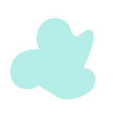 Obraz premium Spring Coloured Abstract Shape Decor Vectors
