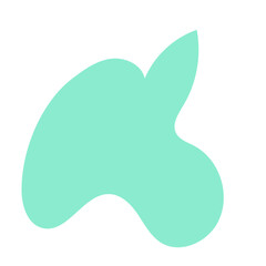 Spring Coloured Abstract Shape Decor Vectors