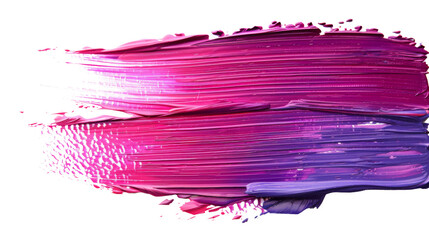 pink and purple acrylic oil paint brush stroke