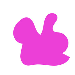 Spring Coloured Abstract Shape Decor Vectors