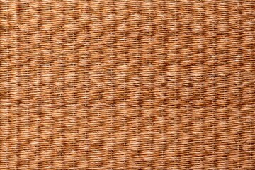Brown rattan texture background, design space