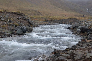 waterfall in iceland