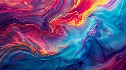 a colorful abstract background featuring a red, orange, yellow, green, blue, and purple color scheme
