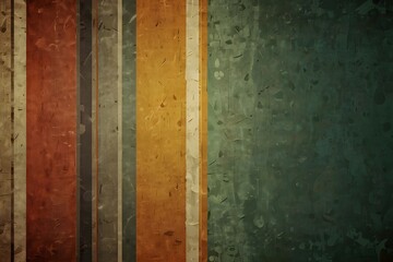Abstract template and layout banner, vintage, retro, grunge, textured. Useful as background for design-works Generative AI 