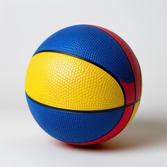 basketball tricolors on white background