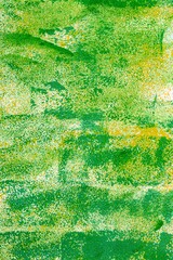 Green paint background, roller stroke texture design
