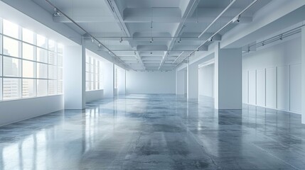 In the void of a blank canvas, professionalism fills the space with purpose.