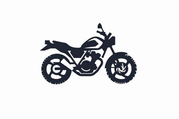 Obraz premium motorcycle logo design on white background