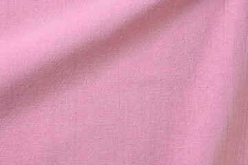 pink rose cotton texture color of fabric textile industry, abstract image for fashion cloth design background