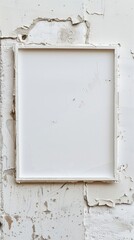 simple rectangular frame made of steel beams on a white background