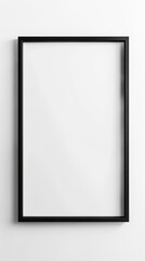 simple rectangular frame made of steel beams on a white background