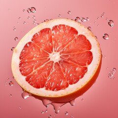 grapefruit, pink grapefruit