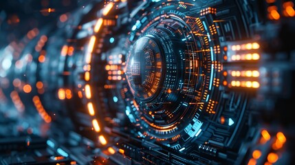 Innovative HUD concept featuring customizable lighting effects