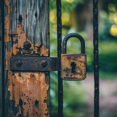 padlock door security, home security, home secure door