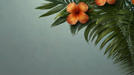 tropical theme background