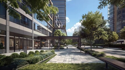 commercial shop, retail and office building space